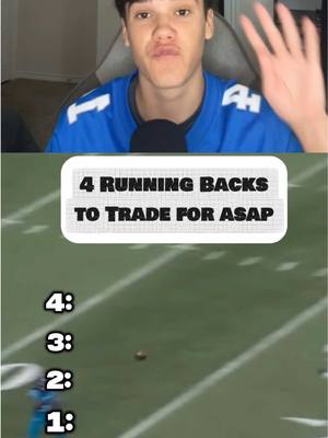 You NEED to Trade for these 4 RBs ASAP in Fantasy Football🏈📈 #fantasyfootball #fantasyfootballtips #fantasyfootballadvice #nfl #nflfootball 