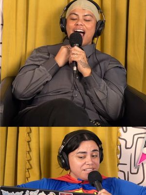 OH! Um....right...... 😀🧍🏽‍♀️  Our newest episode is available everywhere you can listen to podcasts & the video version is on our YouTube channel! 🥳@Deison Tait Afualo @Drew Afualo 