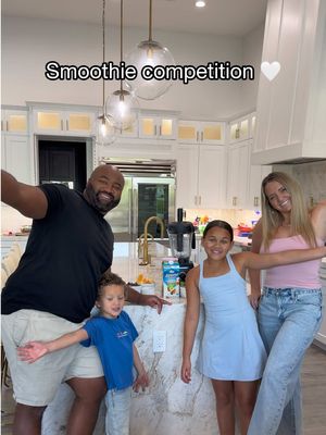 Who’s the best smoothie maker in the house? 👀 The secret MVP = Almond Breeze 🥛 carrying the team every time 😋 @Almond Breeze #ad #challenge #family Disclaimers: 80% Fewer Calories than Regular Dairy Milk. Calorie content per serving is 30 calories for Unsweetened Almond Breeze and 150 calories for Regular Dairy Milk. 50% More Calcium than Regular Dairy Milk. 1 serving of Regular Dairy Milk contains 300mg Calcium vs Unsweetened Almond Breeze contains 450mg Calcium. 100% Less Sugar than Regular Dairy Milk. Sugar content per serving is 0g for Unsweetened Almond Breeze and 12g for Regular Dairy Milk.