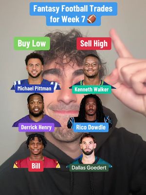 Some trades to make this week for fantasy!! #buccaneerswalterpicks #fantasyfootball #nflfantasy 