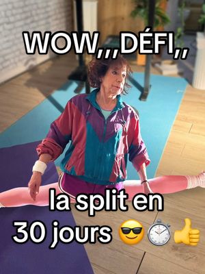 JE ME SUIS DONNÉ UN DÉFI, JE TRAVAILLE DESSUS TOUS LES JOURS (ou pas c’est correct prendre une pause aussi) = mon ESTIME DE MOI VA ÊTRE WOW🤩🤩🤩🤩 #defi #split 