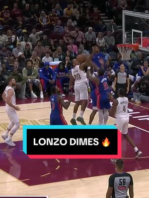 LIKE CMON 🔥 #cavs #lonzoball #NBA 