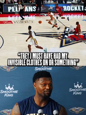 Invisible Zion 😂😂 #zion #dunk #NBA #invisible #neworleans 