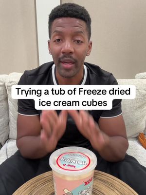 tub of freeze dried vanilla ice cream  #freezedriedcandy #freezecandy #freezedried #freezedriedicecream #vanilla 