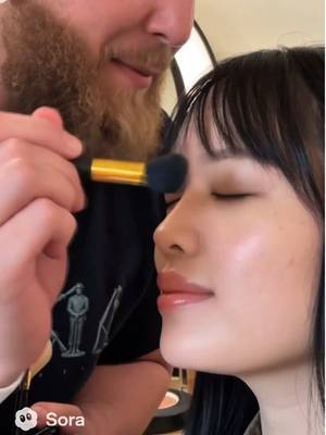 Unexpected collab with #jakepaul as my HMUA 😂💄