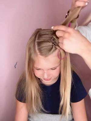 Cute half up hairstyle for girls #hairstyle #EasyHair #HairTutorial 