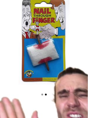 Nail through finger #amazonreviews #prank #funny