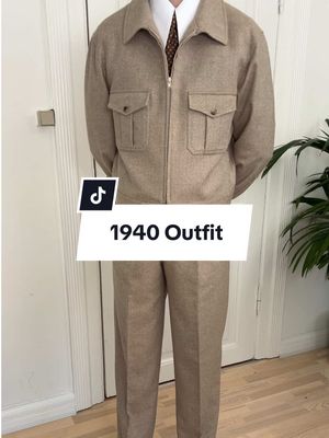 How to dress like a gentleman from the 1940s – with a modern twist 📸  #mensfashion #vintagestyle #vintageclothing #vintagefashion  