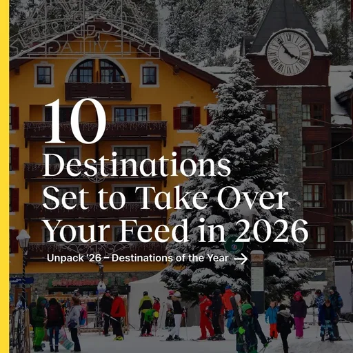 Don’t get left on the tarmac! From hidden gems to global favorites, these are the top 10 destinations you’ll want on your radar in 2026. #UnpackTravelTrends