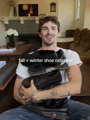 shoe collection for fall and winter #mensshoes #shoecollection #shoerotation #fallfashion #mensfashion 