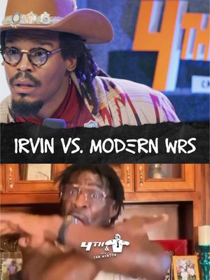 Michael Irvin WASN'T ELITE?! @Cam Newton DESTROYS this DISRESPECTFUL Take