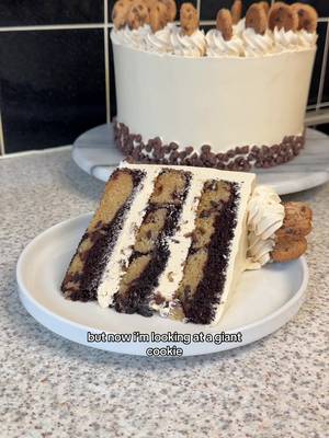 chocolate chip cookie CAKE 🍪🍰