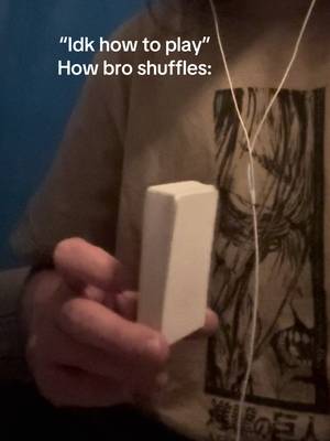 Bro was lying #cardistry #magic #fyp
