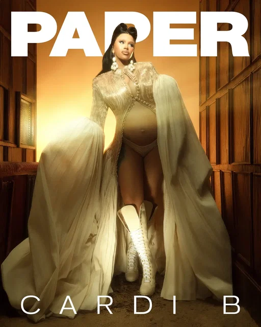 Cardi B is back to remind us all that she can’t be moved: not by the “drama,” not by the tweets, and not by any outside noise. Her second album, “Am I The Drama?” paints the bigger picture.  “People just be trying you and you're not even paying attention to them. You're not even talking to them [or] about them. It's like, ‘This is why I say that I am the drama,’” she tells PAPER.  For her PAPER cover story, @Cardi B gets candid about being proud of herself, seeing the results of her hard work, feeling like a “lioness” and more at the #linkinbio. 