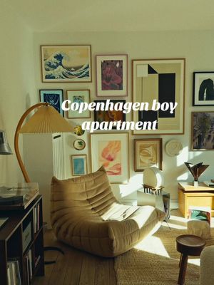 Really only my living room. But it is also the room Ibhave put the most energy into so far.  #interior  #copenhagenapartment #boyapartment