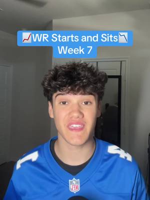 Best WRs to Start and Sit Week 7 #fantasyfootballadvice #fantasyfootball #fantasyfootballtips #nflfootball #greenscreen 