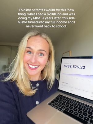 Turns out this little side hustle made me more than I could ever imagine. 😂🙌🏼 At first, I thought it was just a side project. Something I’d try while I figured out what I really wanted to do. But deep down, I knew I didn’t want to stay stuck working for someone else and getting paid $20/h. 🫠 I wanted freedom. I wanted to be in control of my time and my income. That’s what happened when I started selling digital products. One guide turned into consistent sales, and consistent sales turned into the full-time business I run today!!! If you’ve been wanting to start but don’t know how, I created a free guide that shows you the 5 steps to create your first digital product - the link is in my bio. 🫶🏼