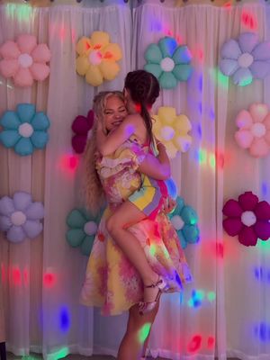 Throwing a little girly party with my daughter to listen to the soundtrack of Disney Channel’s new series Electric Bloom! You can listen to the Electric Bloom soundtrack wherever you steam music and watch Electric Bloom on Disney+ now! @Disney Music #disneypartner
