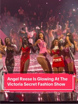 SHE IS THAT GIRL!!! 💘 #angelreese #vsfashionshow 