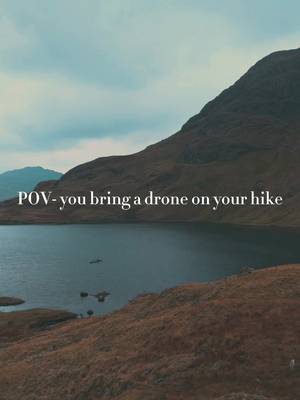 Views like nothing else in the heart of the Lake District - Langdale Pike 👌 #drone #outdoorsy #mountains #fyp #travel 