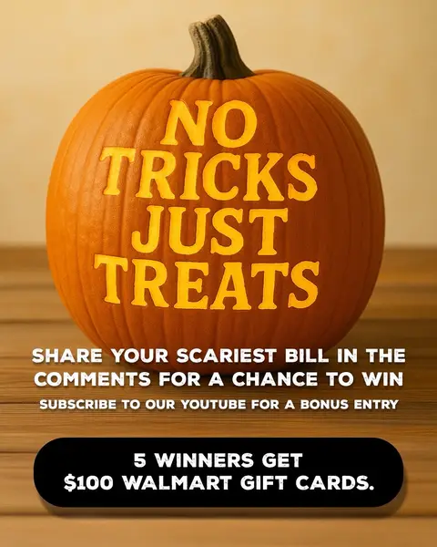 Want a chance to win a $100 Walmart gift card to get your Halloween shopping done? 🎃👻 Here’s how to enter: 1️⃣ Make sure you’re following @TextNow 2️⃣ Comment your scariest bill 3️⃣ Get a bonus entry by subscribing to our YouTube channel! Good luck, and Happy Halloween! 🕸️🧡 No purchase necessary. Deadline for entry: October 17th, 9pm EST. Prize pool consists of 5 VISA gift cards valued at $100 each. Entrants must be 18+, US only (Rhode Island, excluded). Odds of winning depend on number of entrants. This contest is in no way sponsored, endorsed or administered by, or associated with, Instagram and TikTok.