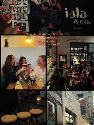@Isla & Co. opens in Brooklyn October 17! Come for Espresso Martini Flight (the best and tastiest deal in NYC) , stay for the fun Aussie vibes 🇦🇺 @Invyted - Influencer App #invytedusa #islaandco #nyccocktails #brooklyndate 