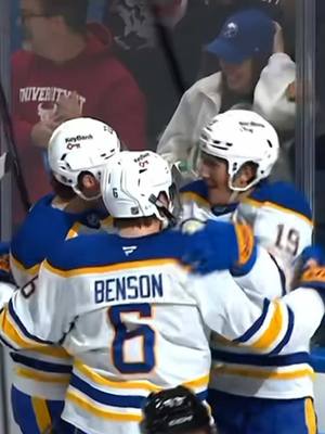 The boys were buzzin’ last night!! 🫡 #buffalosabresvsottawasenators #NHL #goalhighlights 