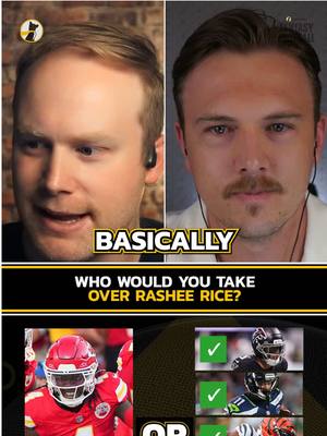 There aren’t many WRs Josh & Hayden wouldn’t trade for Rashee Rice 👀 #RasheeRice #FantasyFootball #NFL #week7 #KansasCotyChiefs 