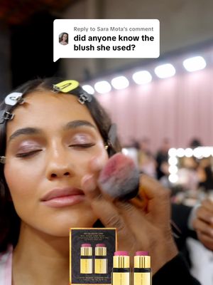 Replying to @Sara Mota this $32 holiday special glow balm duo, a dewy, buildable balm-like rosy glow @Pat McGrath Labs #vsshow #BeautyTok #victoriassecretangel #patmcgrathlabs 