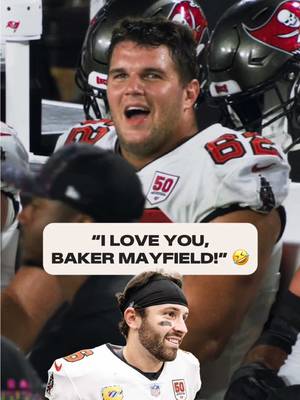 Say it back, Baker Mayfield 🤣 #bakermayfield #teammates #team #buccaneers #nfl 