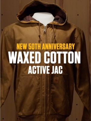 A fresh spin on a Carhartt icon. The new Waxed Cotton Active Jac was built in partnership with British Millerain for a water-repellent finish and increased durability. 