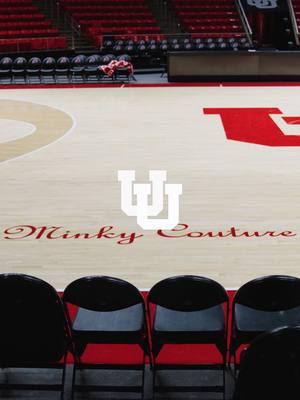 Utah Athletics x Minky Couture 🙌 Announcing a new partnership naming @minkycouture as Official Blanket Partner of Utah Athletics, and unveiling two new on-court logos on the Jon M. Huntsman Center Basketball floor. #GoUtes