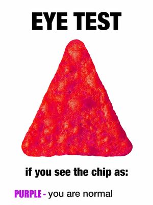 it’s always red for me 