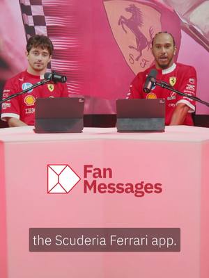 Will Charles drop a bagpipes banger? Drop your questions in the Scuderia @ferrari app and stay tuned to see what they reveal. 👀 #scuderiaferrari #ferrari #LewisHamilton #CharlesLeclerc