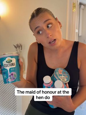 AD the maid of honour adding sparkle to our lives and our gut ✨ Arla Cultura is the GO-TO & soooo yum 🫐 #arlacultura @Arla Cultura Uk 