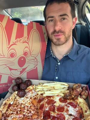 Chuck E Cheese Pizza Lunch #eat #food #taste 