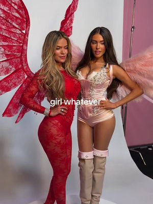 Just two icons becoming angels ✨ #VSFS #VictoriasSecret #vsfashionshow 