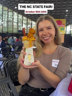 The NC State Fair starts Oct 16th-26th!! 🎡 🥨🍗🍦 #raleigh #northcarolina #raleighnc #ncstatefair #RaleighEats 