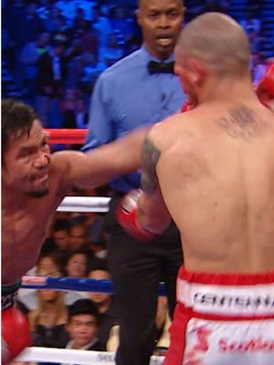 TURN IT UP 🔊 PacMan vs Cotto with no commentary! #toprank #trboxing #boxing #mannypacquiao #philippines 