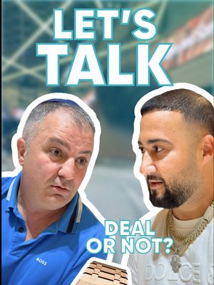 Part 2 of our call with Uncle Rafi, this time, we pulled up in person 👀 Did we finally make the deal happen or not? 🤔 #PrestigeBrothers #nyc #diamonddistrict 