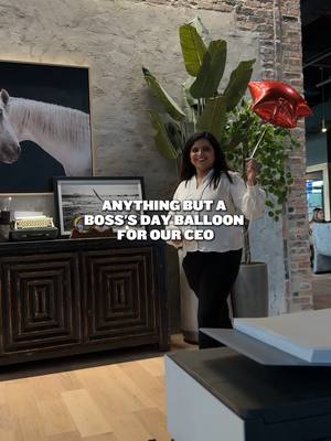 Happy boss day, boss!