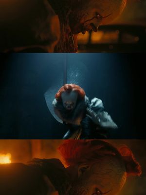 Down with the clown. #ITWelcomeToDerry premieres October 26 on HBO Max. #Pennywise #PennywiseEdit #BillSkarsgard