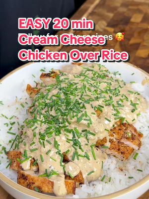 SAVE THIS ‼️ Easy Healthier Cream Cheese Chicken (only 20 minutes!) 🥰 Announcements: ✅ New seasonings coming soon 👀 @spiceXseasonings ✅ Cookbooks on my website! (Checkem out macros included!) 💪🏽  ✅ why you so cute?  Macros per serving Rice NOT included (makes x2): 410 Calories | 56g P | 2g C | 19g F For the Chicken: 1lb Chicken Breasts 2 tsp Daily Blend (SPG)  1 tsp smoked paprika Powder,  1 tsp SpiceX Bella Blend (dried herbs) 2 teaspoon Butter 2 teaspoon Olive Oil For the sauce: 2 Shallots, finely diced 3/4 cup Chicken Stock 4 tbsp light Cream Cheese 1 heap tsp Dijon mustard Resting juices of the chicken 🐓  finely diced Fresh Chives, to serve ENJOY 🥰 . . . #icekarim #healthyrecipes #EasyRecipes #mealprep #cooking 