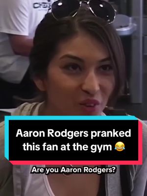 Can you imagine what that woman was thinking when she found out it she was actually talking to Aaron Rodgers? 😅  #aaronrodgers  #prank  #pittsburghsteelers 