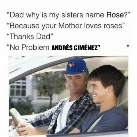 Giménez turning into Barry Bonds during the ALCS was not on my bingo card 🇨🇦 #MLB #torontobluejays #bluejays #lightsupletsgo #mlbplayoffs 