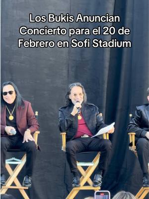 SORPRESA🥳 Los Bukis regresan al SoFi Stadium el 20 de febrero del 2026! You already know it's gonna be unforgettable! #LosBukis #SoFiStadium #losangeles