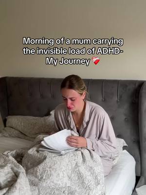 Big news on my ADHD Journey: I’m finally at the top of the waitlist after almost 4 years!!! The waitlist is so crazy and I’ve gone through the hardest parenting years with absolutely NO support. I was consumed with depression and to be quite honest very nearly am not here to tell the tale 😅 Some ADHD Symptoms I Struggle With as a Mum: 1. Easily overstimulated by noise, mess, and chaos. For me what really sets me off is things like people moving their feet, chewing, even breathing. It has meant I’ve had to isolate myself from everyone to cope 2. Struggle to start or finish basic tasks 3. Big emotions over small things and hard to regulate AND a lot of the time you will end up having children with neurodivergent needs too which is even more load 4. Constantly losing track of time and running late to everything!!! 5. Deep mum guilt + fear of judgment (rejection sensitivity) and socially struggling  I’m sharing this because maybe you’ve felt it too the guilt, the chaos, the constant feeling that you’re not enough. But you’re not a failure. You’re not broken. You’re navigating motherhood with an invisible load most people can’t see. Sharing our stories helps other mums realise they’re not alone and maybe, just maybe, stop blaming themselves for things that were never their fault. You’re not lazy. You’re not too emotional. You’re not weak. You are a mum doing her best with a brain that’s wired differently and that takes courage most people will never understand.  My assessment is in 2 weeks wish me luck I will keep you updated 💕 #neurodivergent #morningvlog  #unfilteredmotherhood #adhdmum #adhdtiktok 