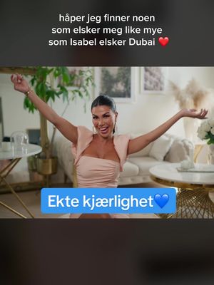 Ekte kjærlighet finnes faktisk🥹💖 #girlsofoslo #isabellraad #primevideonorge #dubai 