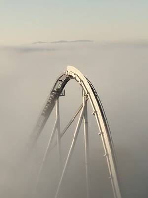If this isn't an epic moment, then what??? 😳🤩 Above the clouds on Silver Star at Europa-Park! 🙌🎢 #rollercoaster #epicmoment