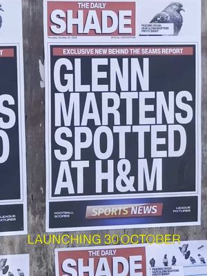 Source: Trusted. Glenn Martens H&M. Launching soon.